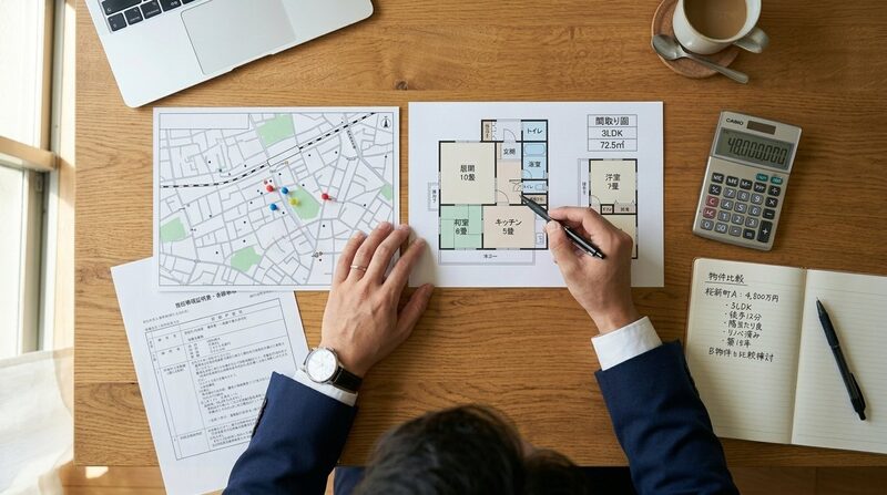 査定・調査の様子