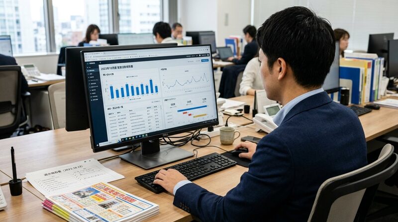 販売活動レポートの作成