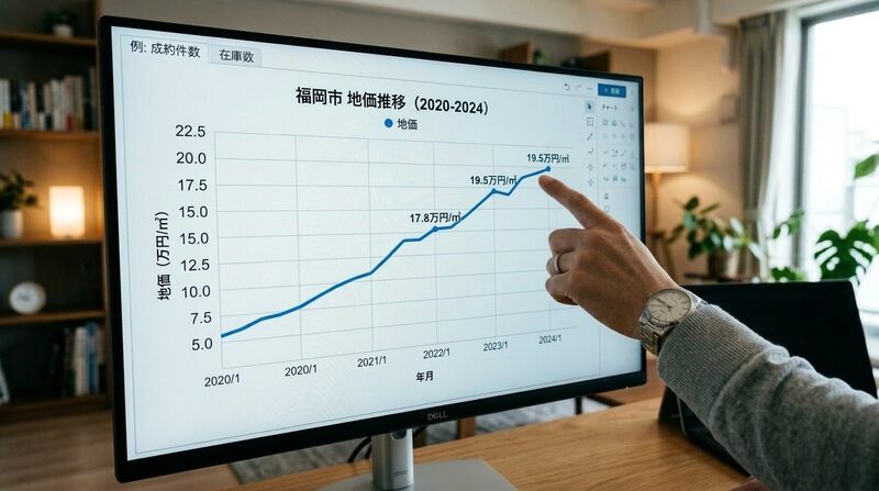 地価データの分析