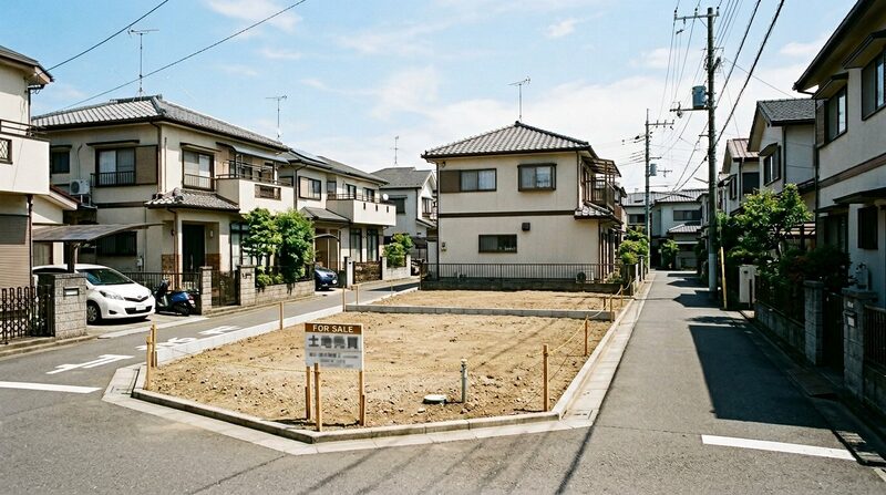 整備された更地