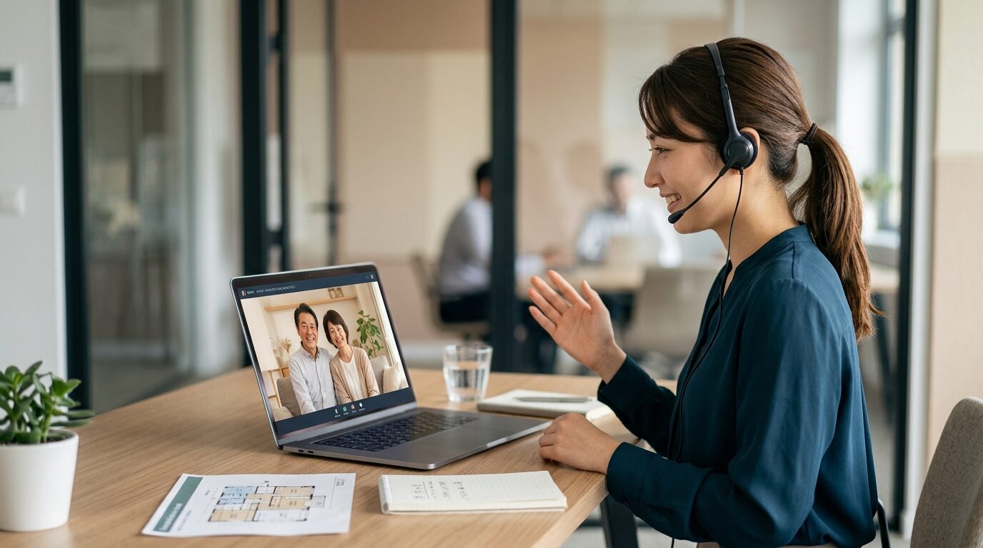 お客様との相談風景