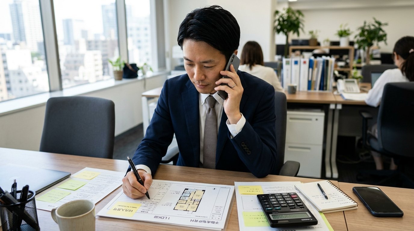 条件交渉の電話対応