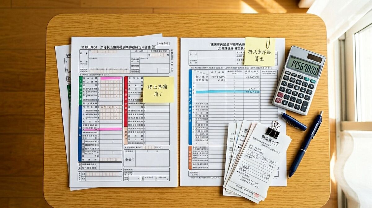 確定申告の書類