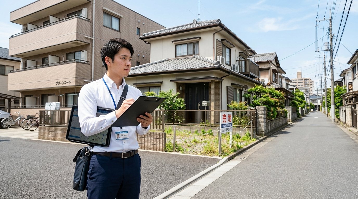 現地調査の様子