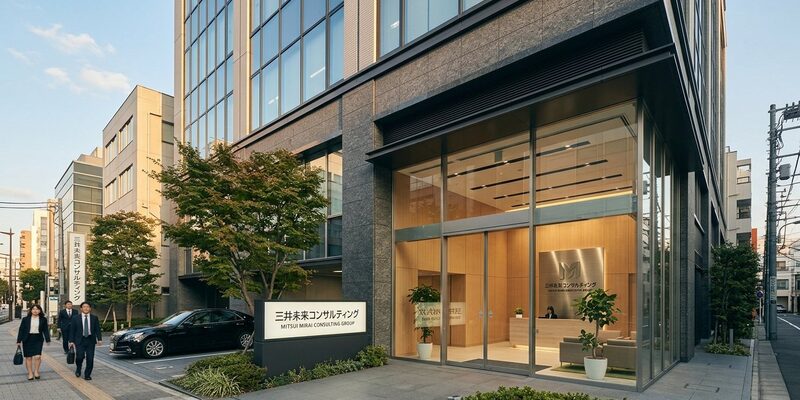 事業用ビルの外観