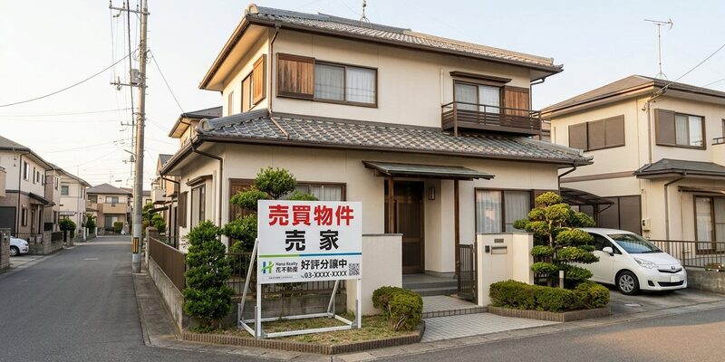 売却中の一戸建て