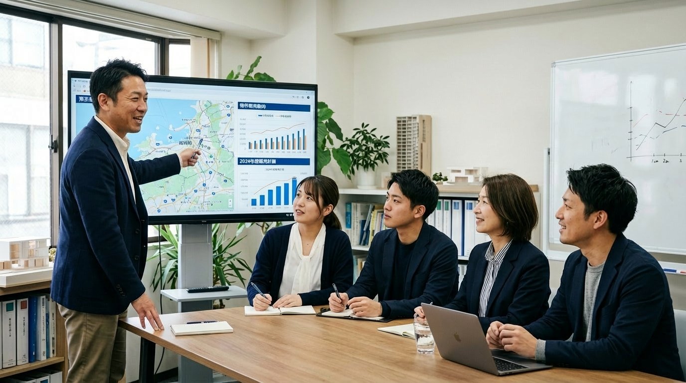 チームでの戦略会議